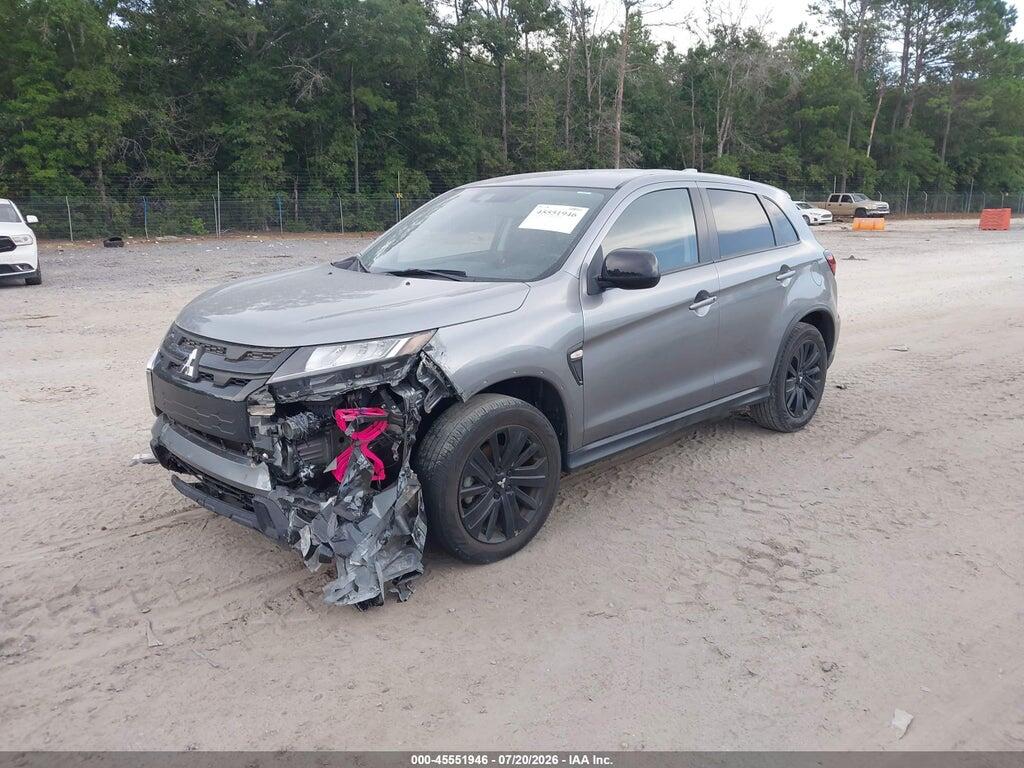JA4APUAU5NU016262 2022 MITSUBISHI OUTLANDER SPORT photo no. 2