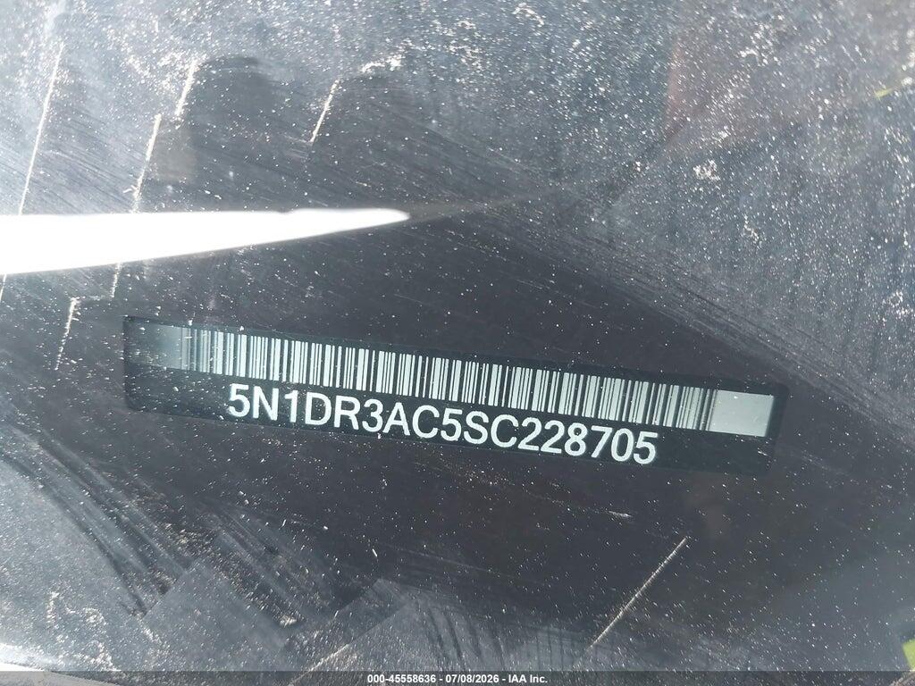 5N1DR3AC5SC228705 2025 NISSAN PATHFINDER photo no. 9
