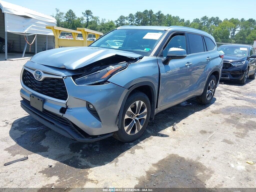 5TDGBRCH2MS067040 2021 TOYOTA HIGHLANDER photo no. 2