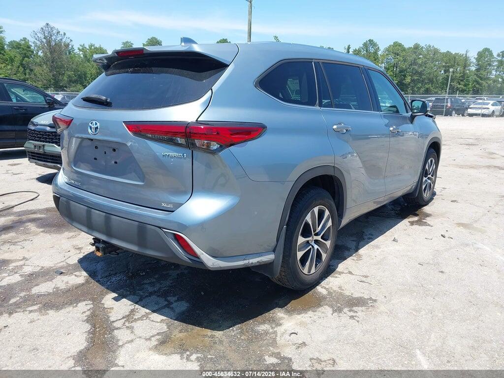5TDGBRCH2MS067040 2021 TOYOTA HIGHLANDER photo no. 4