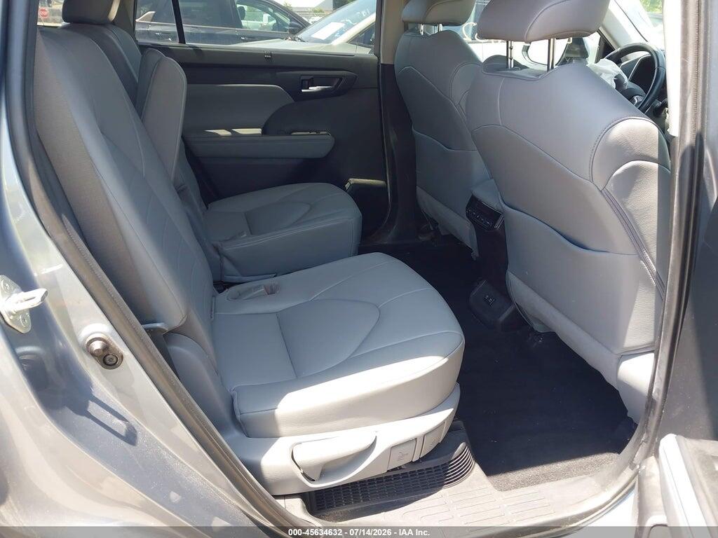 5TDGBRCH2MS067040 2021 TOYOTA HIGHLANDER photo no. 8