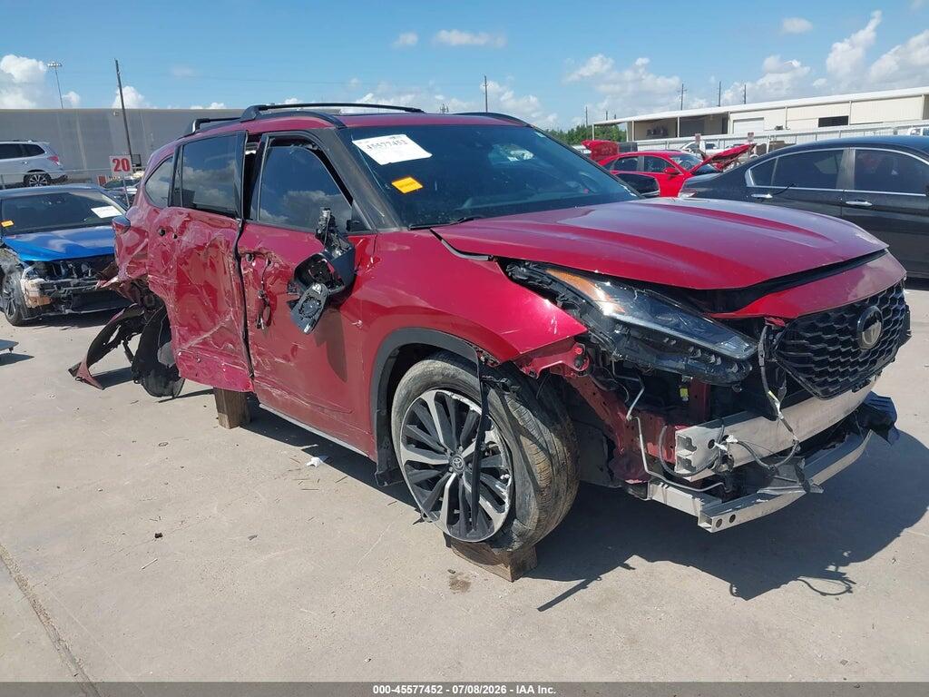 5TDJZRAH8MS087992 2021 TOYOTA HIGHLANDER photo no. 1