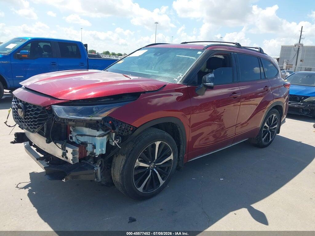 5TDJZRAH8MS087992 2021 TOYOTA HIGHLANDER photo no. 2