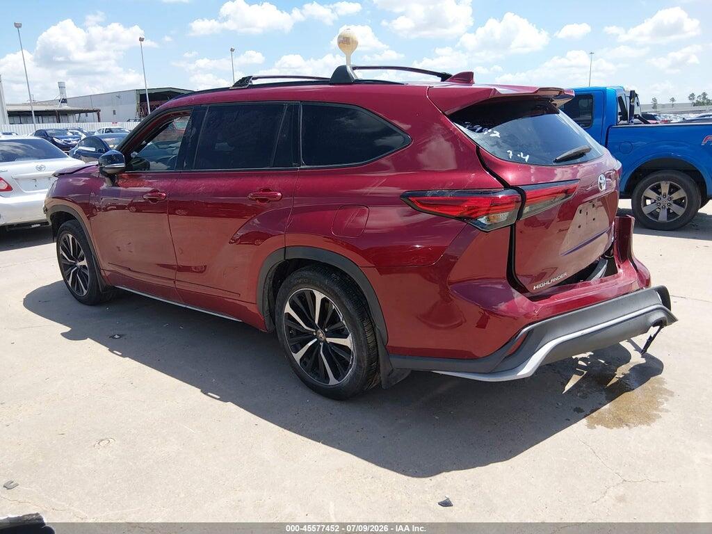 5TDJZRAH8MS087992 2021 TOYOTA HIGHLANDER photo no. 3