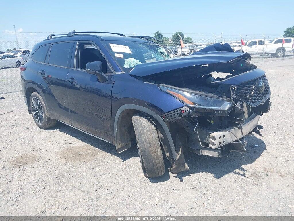 5TDLZRAH6MS083044 2021 TOYOTA HIGHLANDER photo no. 1