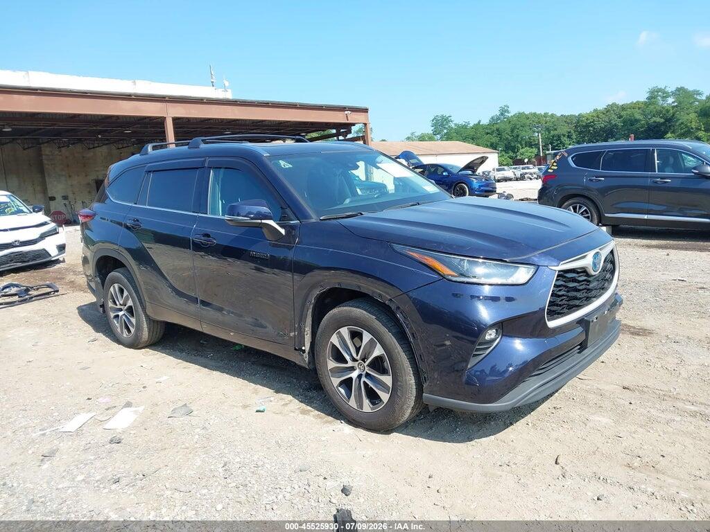 5TDGBRCHXMS537069 2021 TOYOTA HIGHLANDER photo no. 1