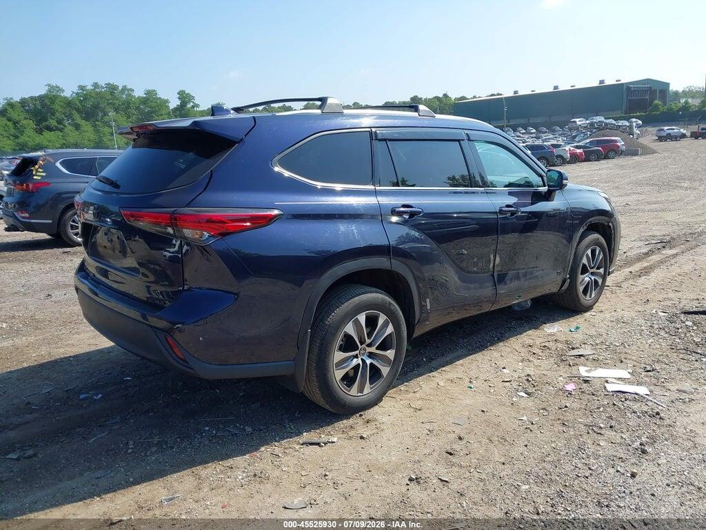5TDGBRCHXMS537069 2021 TOYOTA HIGHLANDER photo no. 4