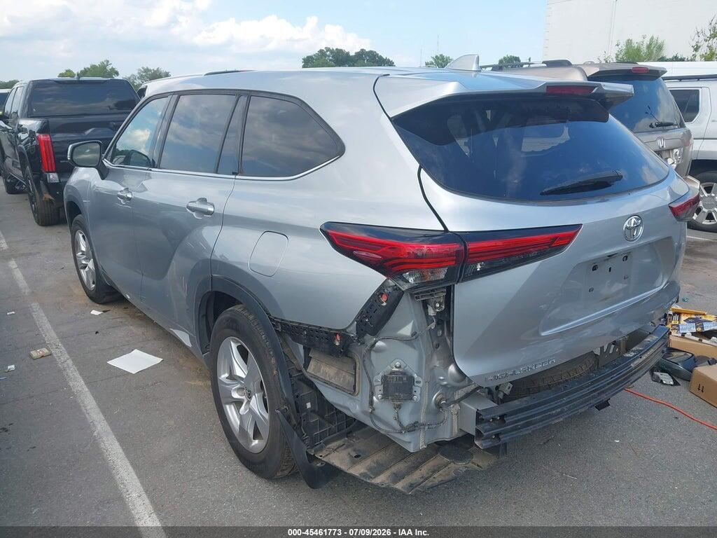 5TDBZRBH5MS545247 2021 TOYOTA HIGHLANDER photo no. 3
