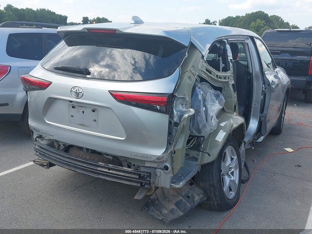 5TDBZRBH5MS545247 2021 TOYOTA HIGHLANDER photo no. 4