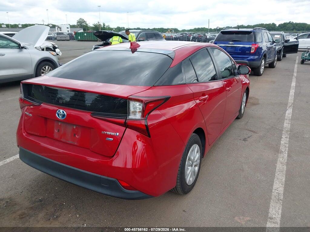 JTDKAMFUXM3145199 2021 TOYOTA PRIUS photo no. 4