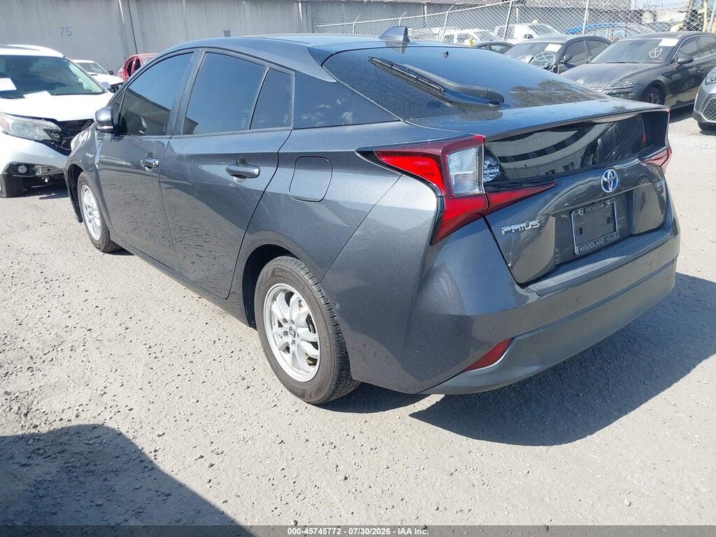 JTDKAMFU2M3138618 2021 TOYOTA PRIUS photo no. 3