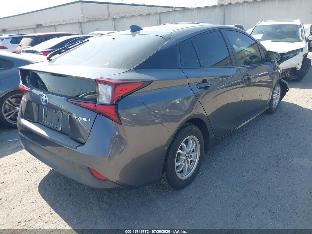 JTDKAMFU2M3138618 2021 TOYOTA PRIUS photo no. 4