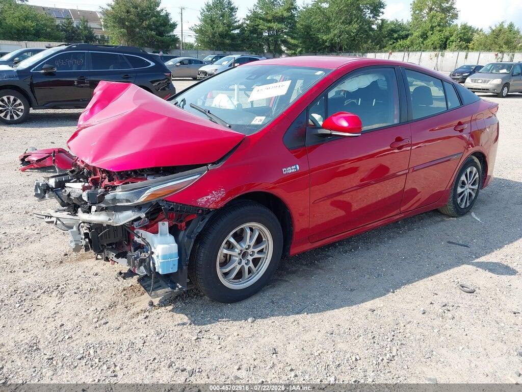 JTDKAMFP2M3195573 2021 TOYOTA PRIUS PRIME photo no. 2