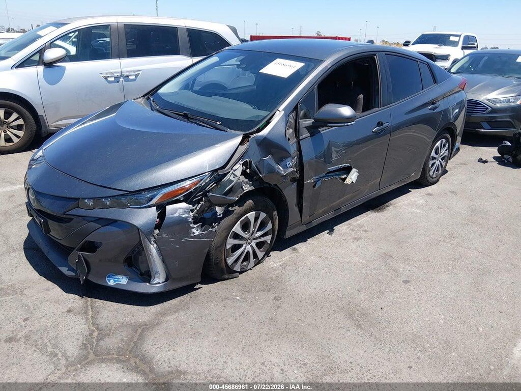 JTDKAMFP5M3174393 2021 TOYOTA PRIUS PRIME photo no. 2