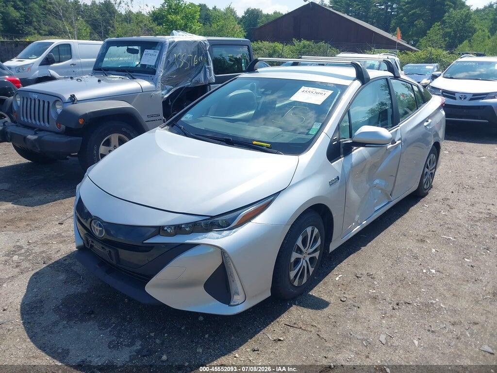 JTDKAMFP1M3183107 2021 TOYOTA PRIUS PRIME photo no. 2
