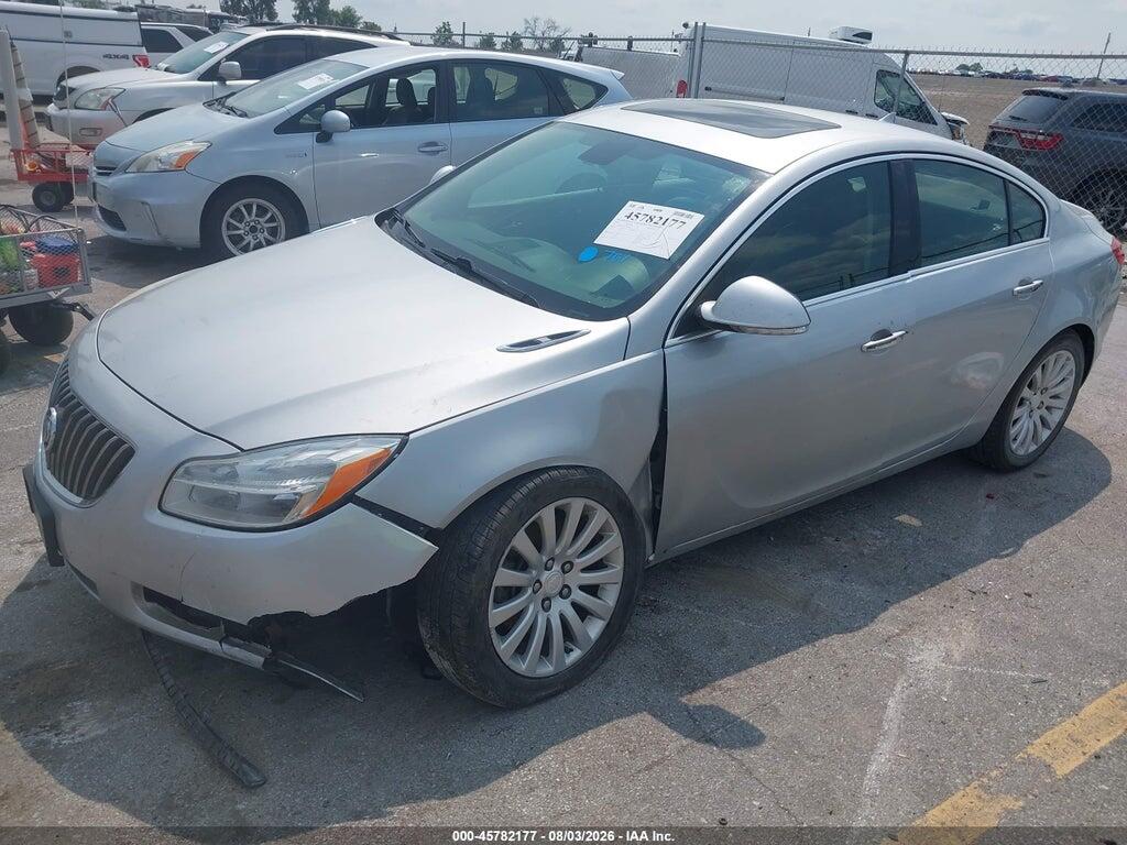 2G4GS5EV3C9201147 2012 BUICK REGAL photo no. 2