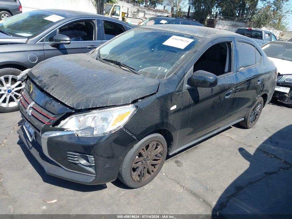 ML32FUFJ4NHF08131 2022 MITSUBISHI MIRAGE G4 photo no. 2