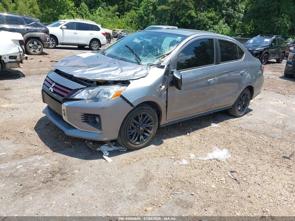 ML32FUFJ3NHF04796 2022 MITSUBISHI MIRAGE G4 photo no. 2