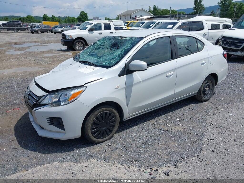 ML32FUFJ6NHF06154 2022 MITSUBISHI MIRAGE G4 photo no. 2