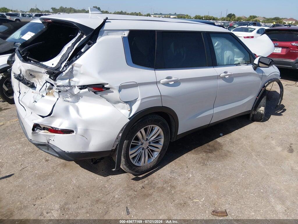 JA4J3TA85NZ019402 2022 MITSUBISHI OUTLANDER photo no. 4