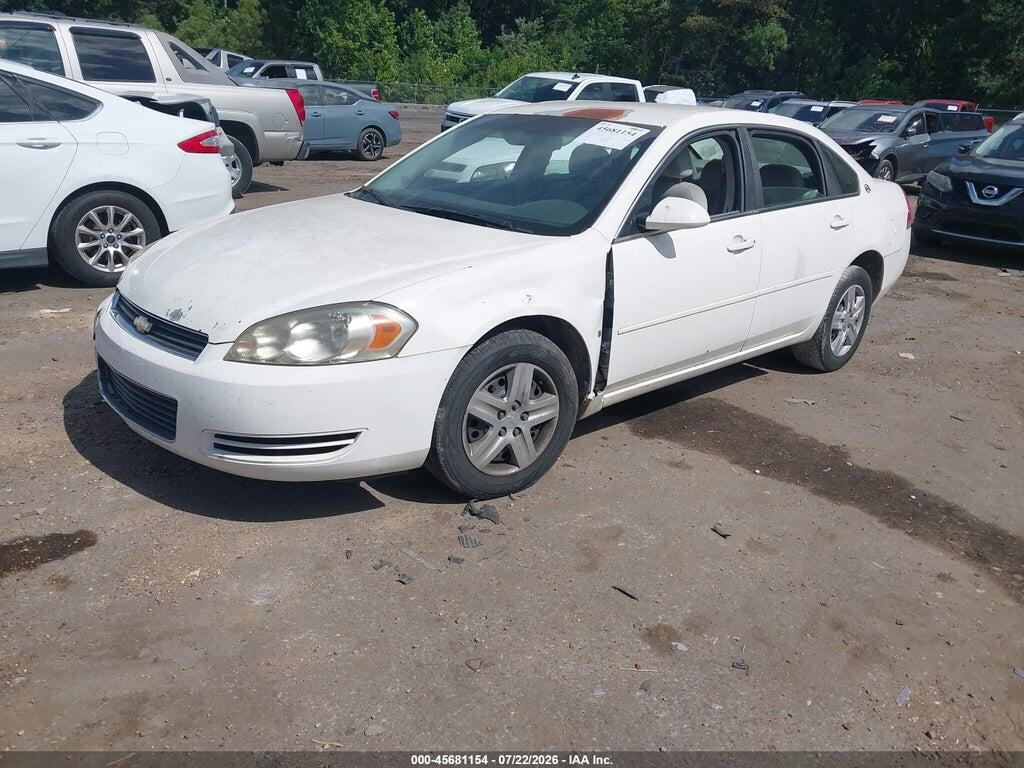 2G1WB58K369200739 2006 CHEVROLET IMPALA photo no. 2
