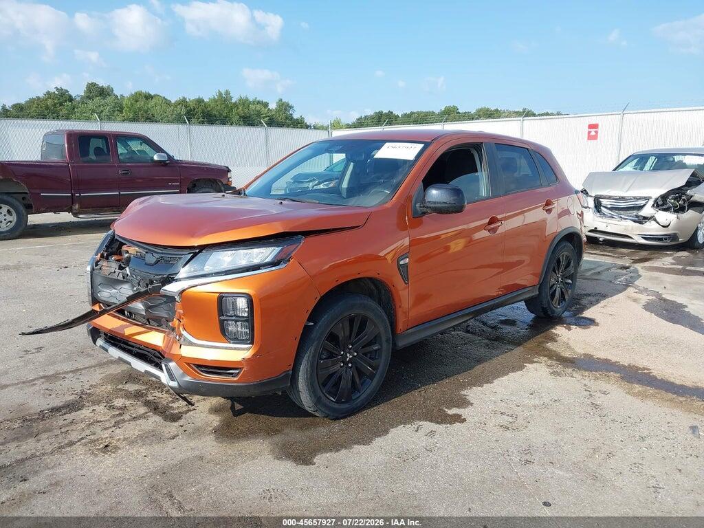 JA4ARUAU9NU012533 2022 MITSUBISHI OUTLANDER SPORT photo no. 2