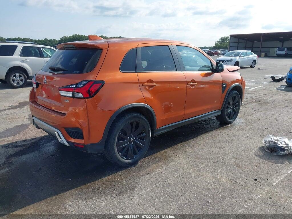 JA4ARUAU9NU012533 2022 MITSUBISHI OUTLANDER SPORT photo no. 4