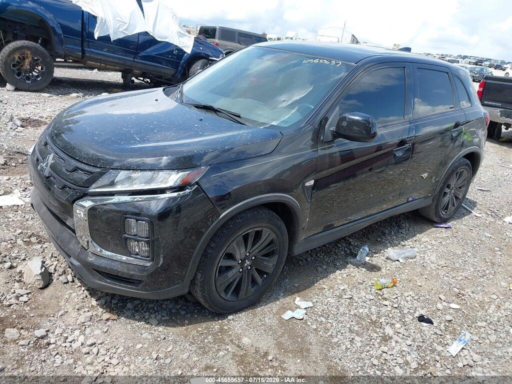 JA4APUAU5NU016181 2022 MITSUBISHI OUTLANDER SPORT photo no. 2