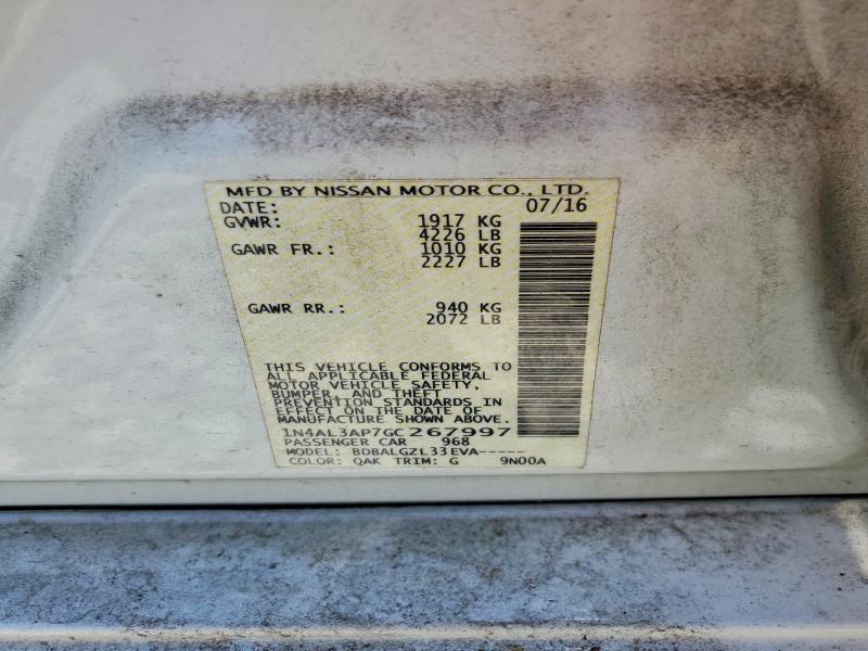 1N4AL3AP7GC267997 2016 NISSAN ALTIMA photo no. 12