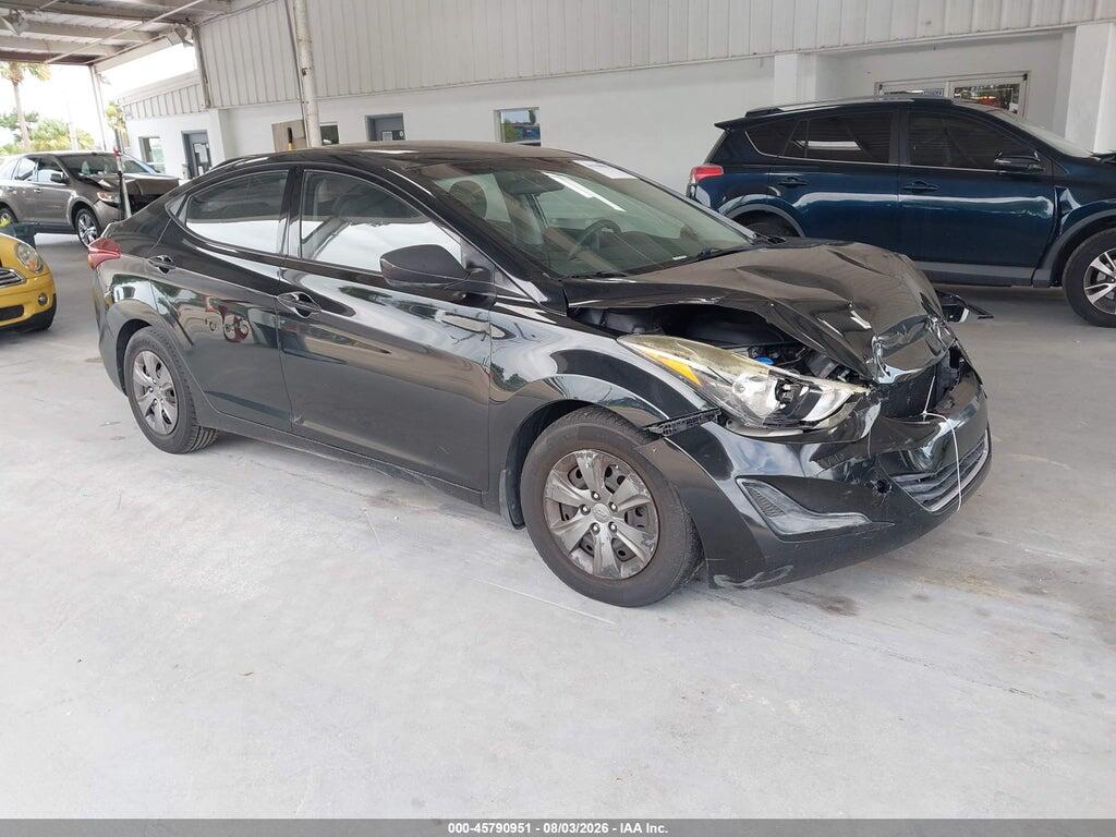 5NPDH4AE5GH720354 2016 HYUNDAI ELANTRA photo no. 1