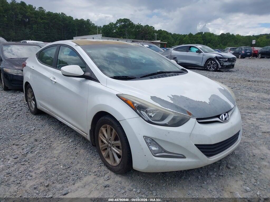 5NPDH4AE7GH790339 2016 HYUNDAI ELANTRA photo no. 1