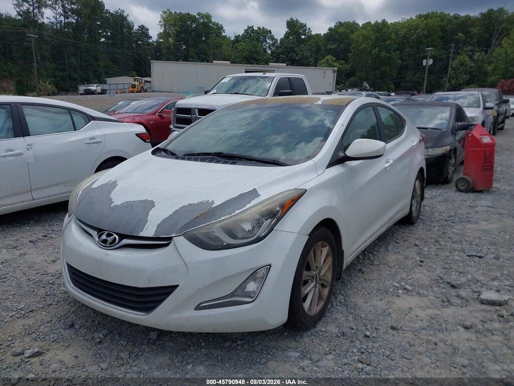 5NPDH4AE7GH790339 2016 HYUNDAI ELANTRA photo no. 2