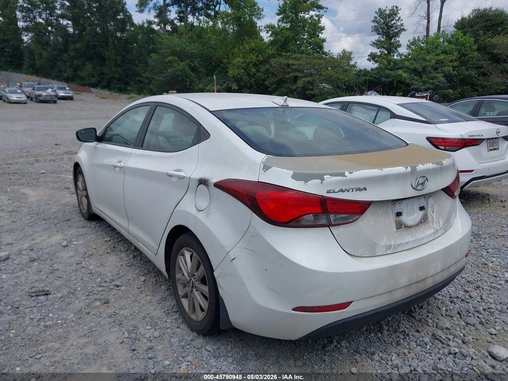 5NPDH4AE7GH790339 2016 HYUNDAI ELANTRA photo no. 3