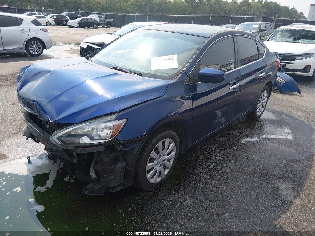 3N1AB7AP9JY325002 2018 NISSAN SENTRA photo no. 2
