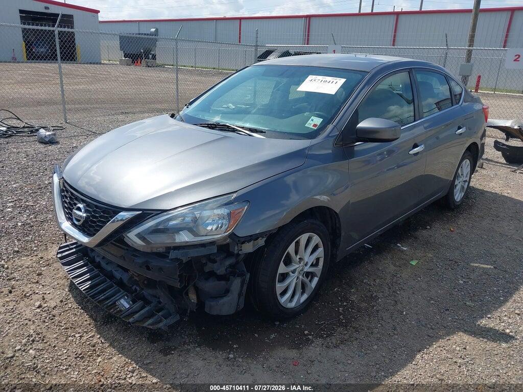 3N1AB7AP1JL617093 2018 NISSAN SENTRA photo no. 2