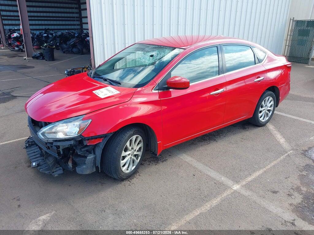 3N1AB7AP1JL617658 2018 NISSAN SENTRA photo no. 2
