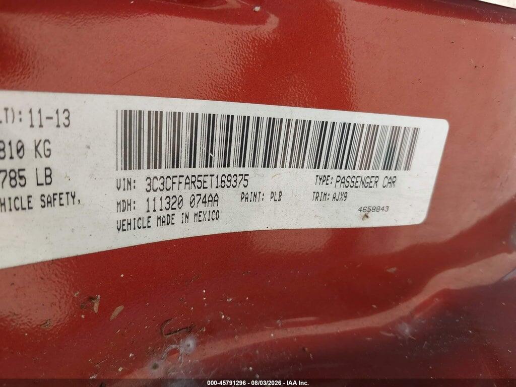 3C3CFFAR5ET169375 2014 FIAT 500 photo no. 9