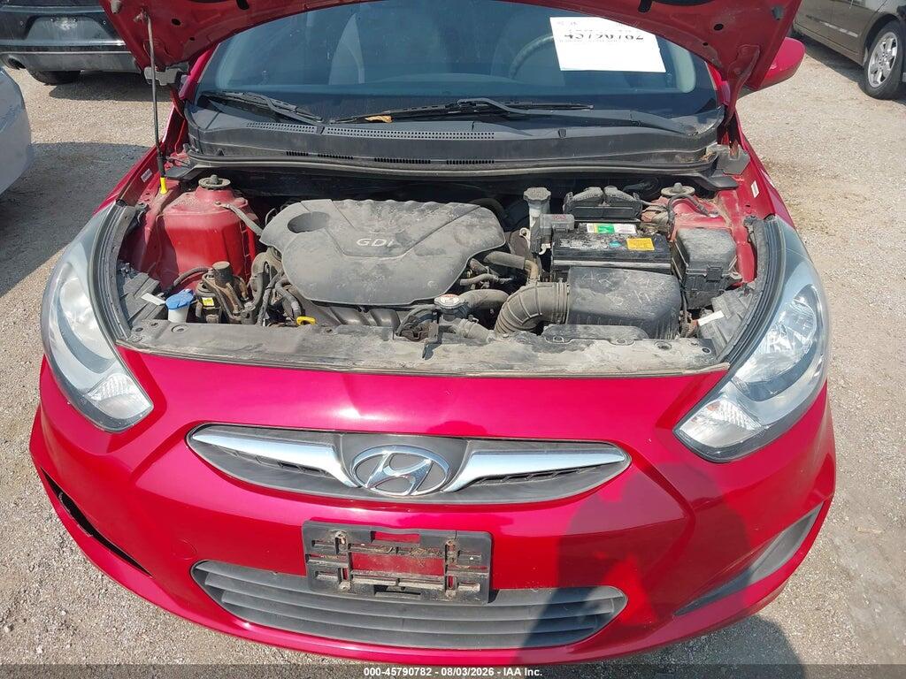 KMHCT5AE6EU166367 2014 HYUNDAI ACCENT photo no. 10