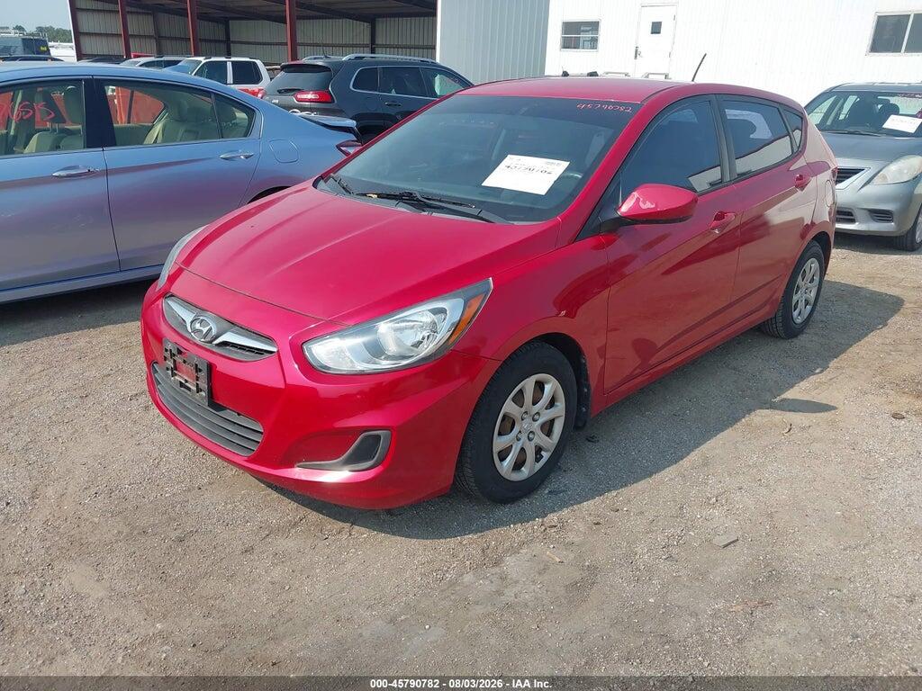 KMHCT5AE6EU166367 2014 HYUNDAI ACCENT photo no. 2