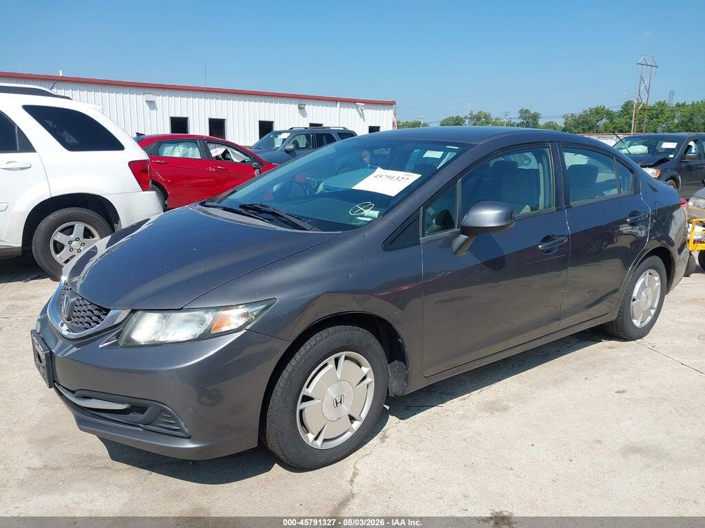 2HGFB2F67DH593807 2013 HONDA CIVIC photo no. 2