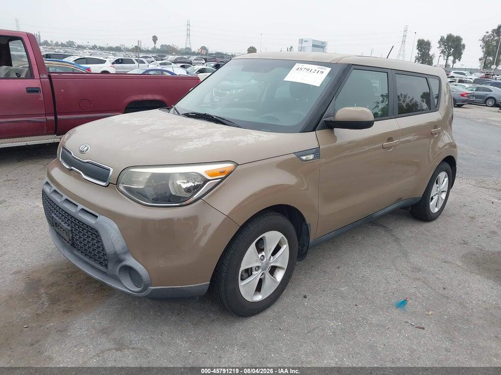 KNDJN2A20E7107730 2014 KIA SOUL photo no. 2