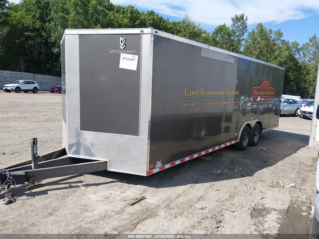7PVBC2429ND003992 2022 NATIONCRAFT LLC ENCLOSED TRAILER photo no. 2