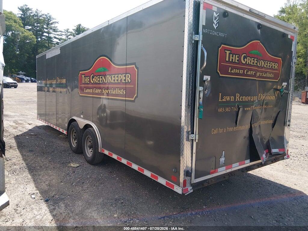 7PVBC2429ND003992 2022 NATIONCRAFT LLC ENCLOSED TRAILER photo no. 3