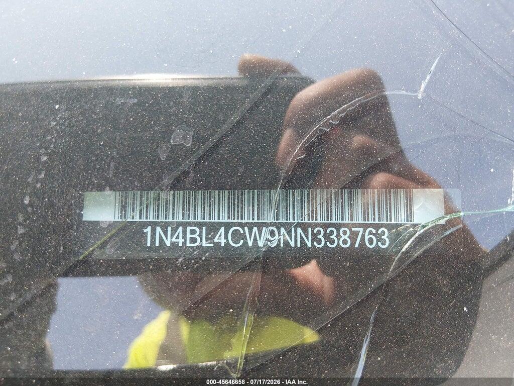 1N4BL4CW9NN338763 2022 NISSAN ALTIMA photo no. 9