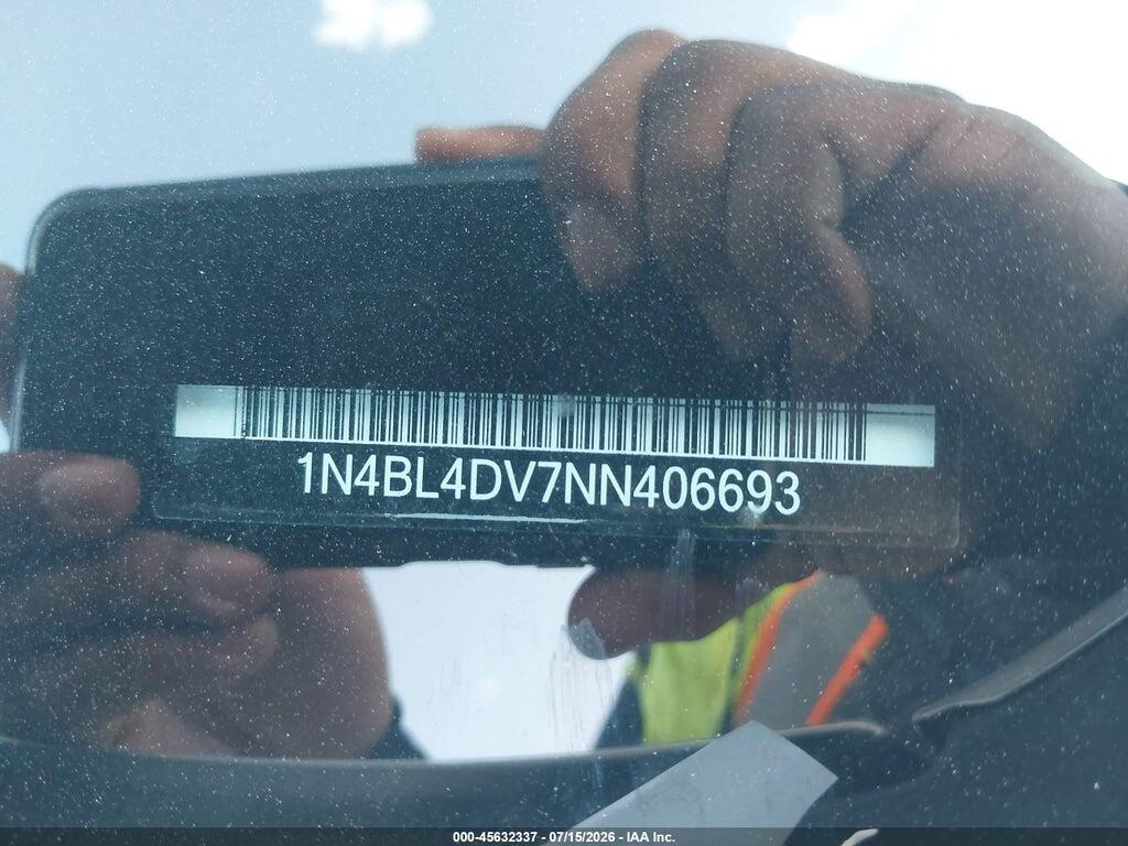 1N4BL4DV7NN406693 2022 NISSAN ALTIMA photo no. 9