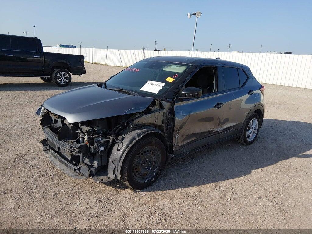 3N1CP5BV5NL493136 2022 NISSAN KICKS photo no. 2