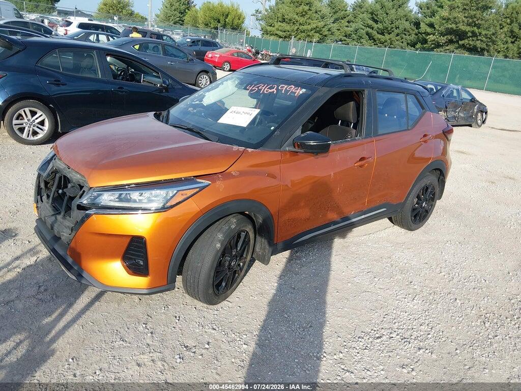 3N1CP5DV1NL485886 2022 NISSAN KICKS photo no. 2