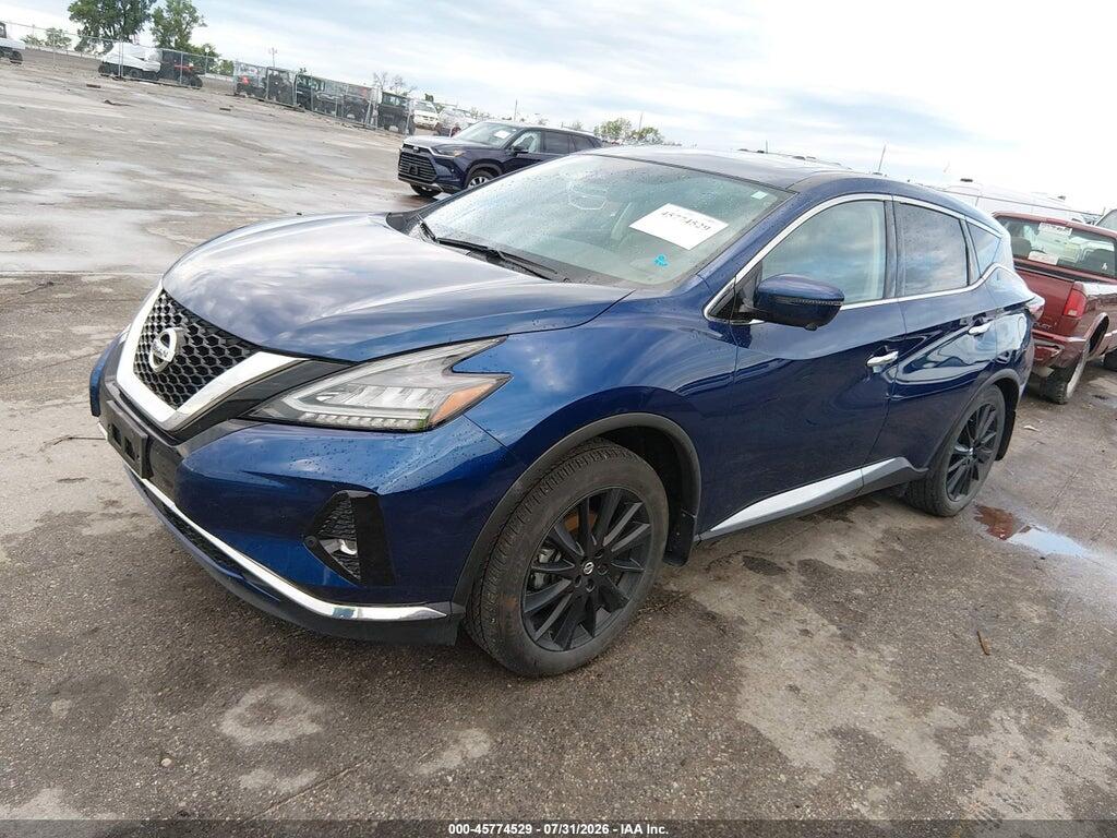 5N1AZ2CS9NC109528 2022 NISSAN MURANO photo no. 2