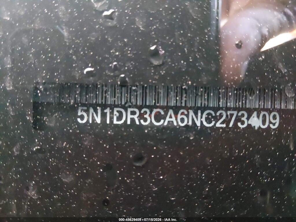 5N1DR3CA6NC273409 2022 NISSAN PATHFINDER photo no. 9