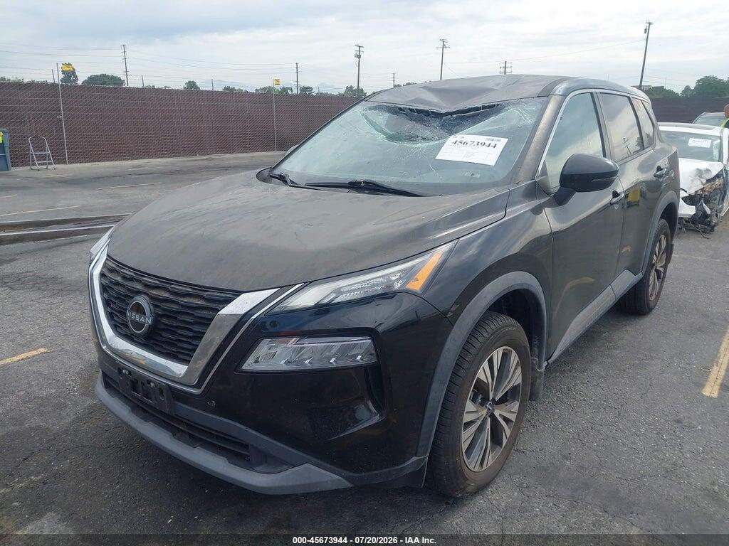 5N1BT3BA2NC683022 2022 NISSAN ROGUE photo no. 2